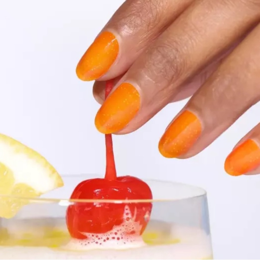 *Retired* Color Street: Orange Zest | Sheer Jelly Layer Spring Summer Bright